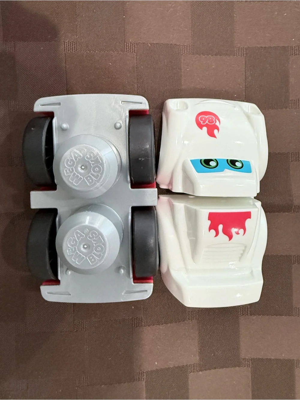 Mega Bloks First Builders Build & Race Rig Replacement Car 86, Sounds Working